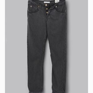 Billy Reid Gray Selvedge Jeans, NWOT